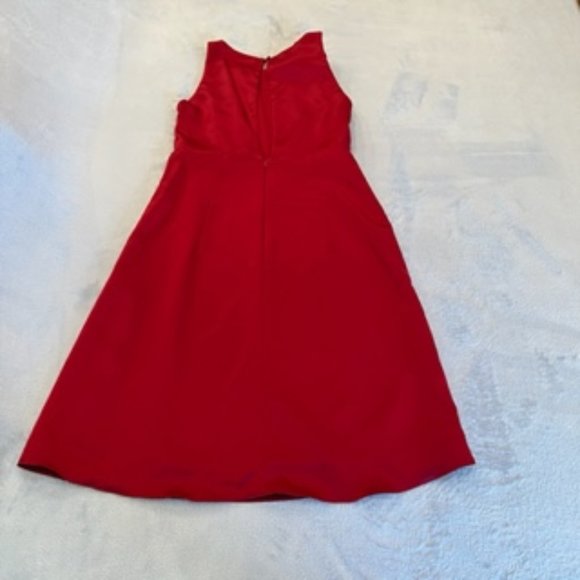 Dessy Collection Women's Dress Size 8 Color New Garnet - Picture 2 of 14